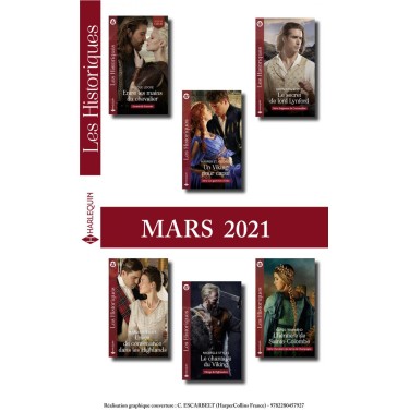 Pack 6 harlequin historiques mars 21